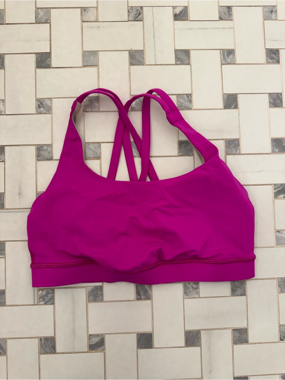 lululemon athletica Magenta Energy Sports Bra